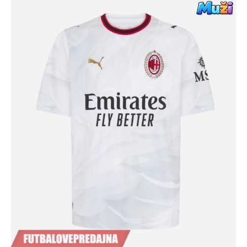 Lacne Muži Futbalové dres AC Milan Rafael Leao #10 2026-27 Krátky Rukáv - Preč